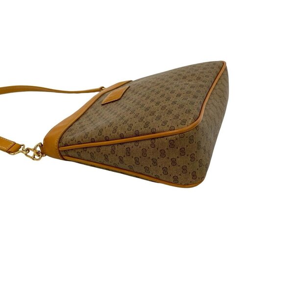 GUCCI Brown Leather Shoulder Bag - Picture 7 of 9